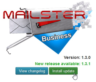 auto update mailster start center